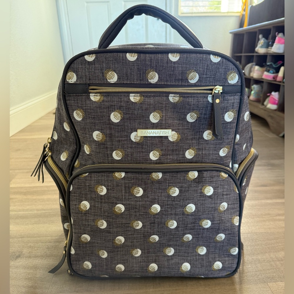 Bananafish Multi-Compartment Backpack | Work, Travel & Organizer Bag